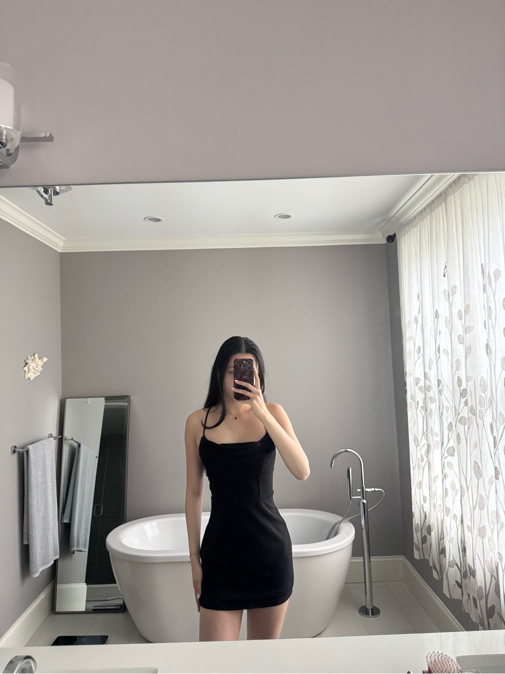 Lulus black bodycon mini dress with open back and tie detail